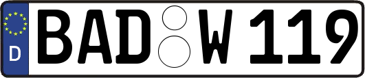 BAD-W119
