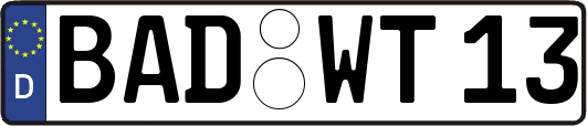 BAD-WT13