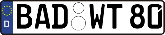 BAD-WT80