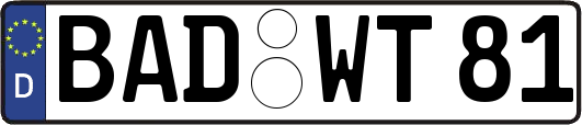 BAD-WT81