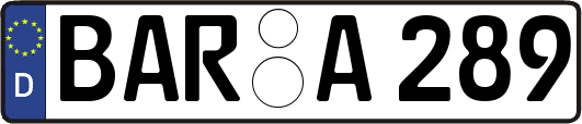 BAR-A289