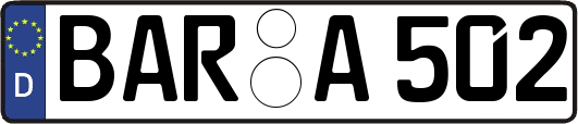 BAR-A502