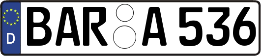 BAR-A536