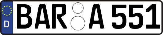 BAR-A551