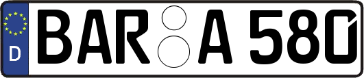 BAR-A580