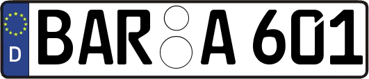 BAR-A601