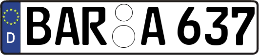 BAR-A637