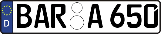 BAR-A650