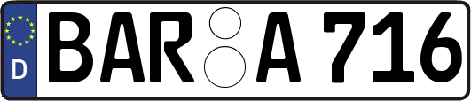 BAR-A716