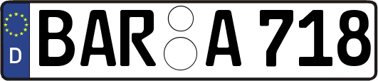 BAR-A718