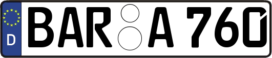 BAR-A760