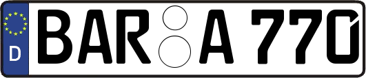 BAR-A770