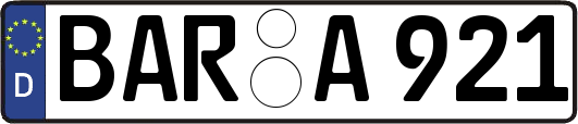 BAR-A921