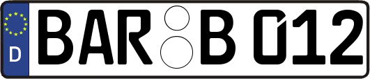 BAR-B012