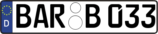 BAR-B033