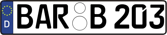 BAR-B203