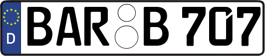 BAR-B707