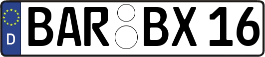 BAR-BX16