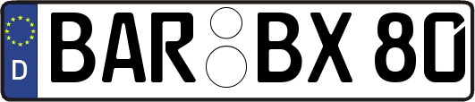 BAR-BX80