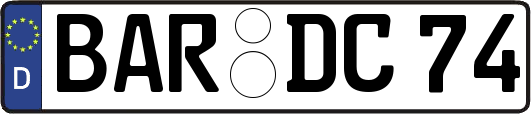 BAR-DC74