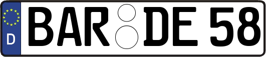 BAR-DE58