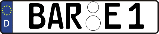 BAR-E1