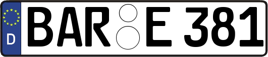 BAR-E381