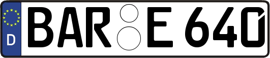 BAR-E640