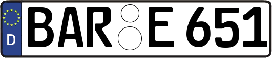 BAR-E651