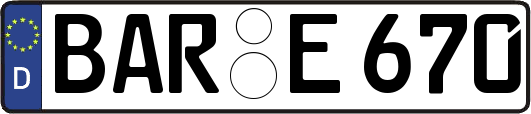 BAR-E670