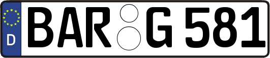 BAR-G581