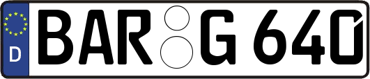 BAR-G640