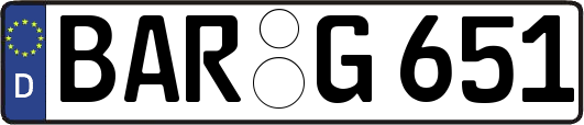 BAR-G651