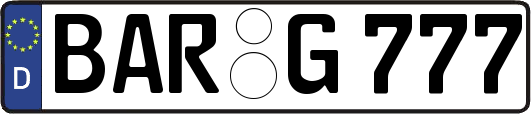 BAR-G777