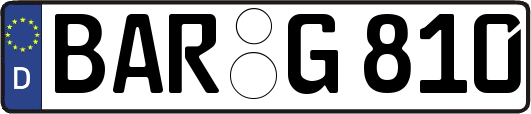 BAR-G810