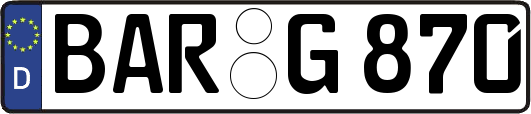 BAR-G870