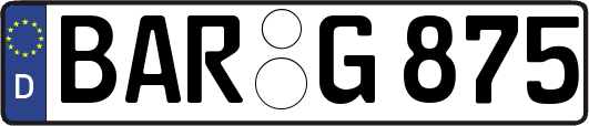 BAR-G875