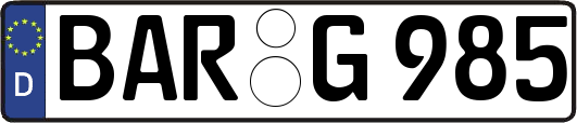 BAR-G985