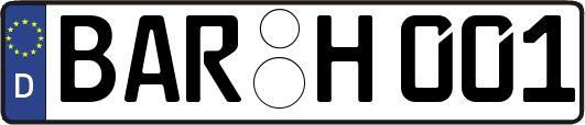 BAR-H001