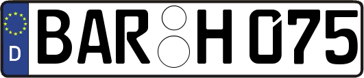 BAR-H075