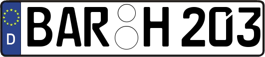 BAR-H203