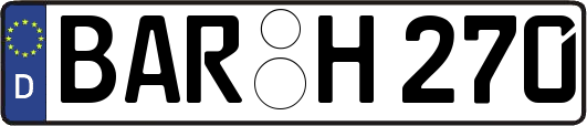 BAR-H270