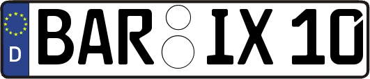 BAR-IX10