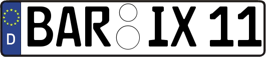 BAR-IX11