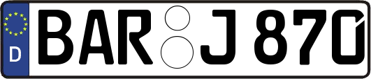 BAR-J870