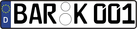 BAR-K001