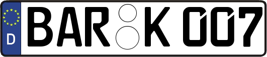 BAR-K007