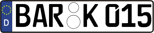 BAR-K015