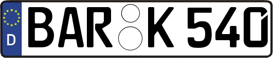 BAR-K540