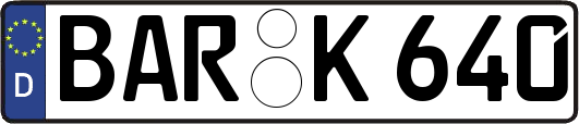 BAR-K640